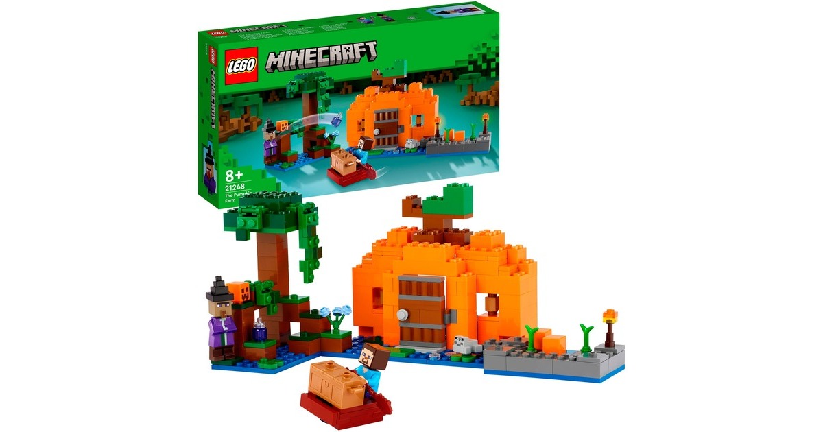 LEGO 21248 Minecraft Die Kürbisfarm, Konstruktionsspielzeug
