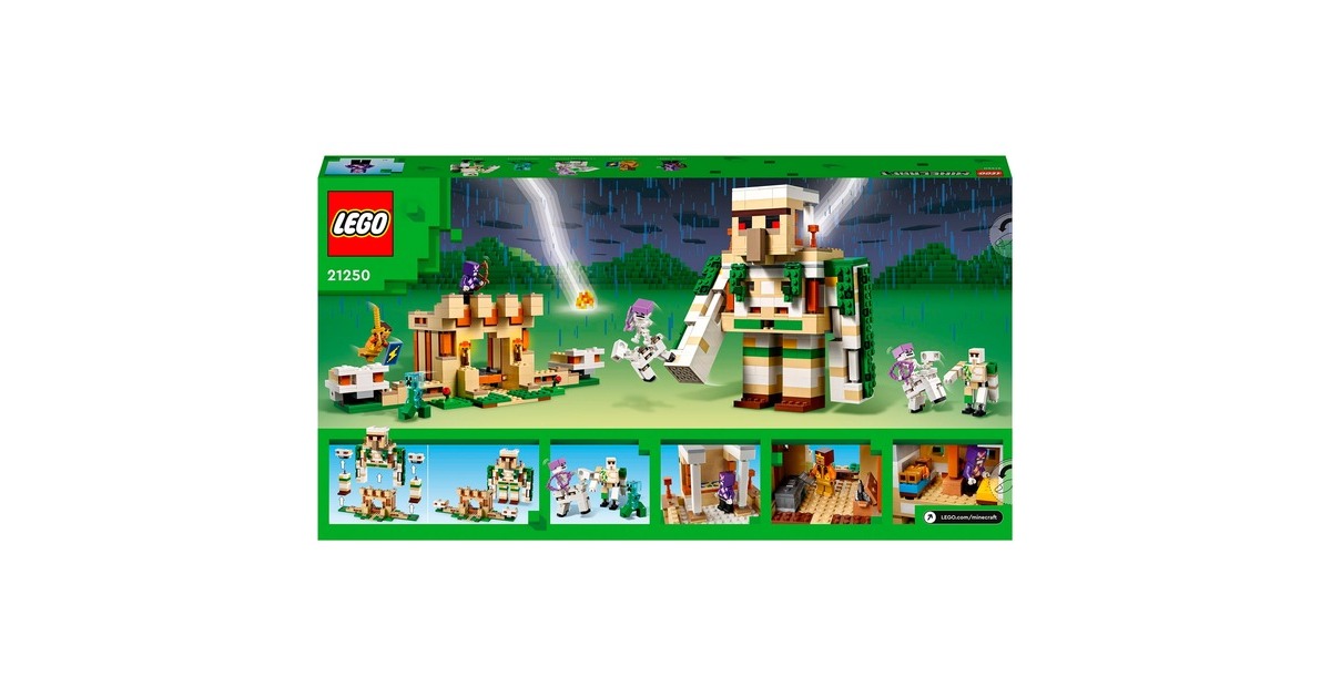 LEGO 21250 Minecraft Die Eisengolem-Festung, Konstruktionsspielzeug