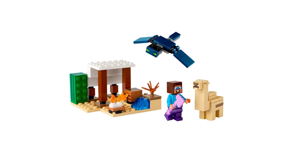 LEGO 21251 Minecraft Steves Wüstenexpedition, Konstruktionsspielzeug