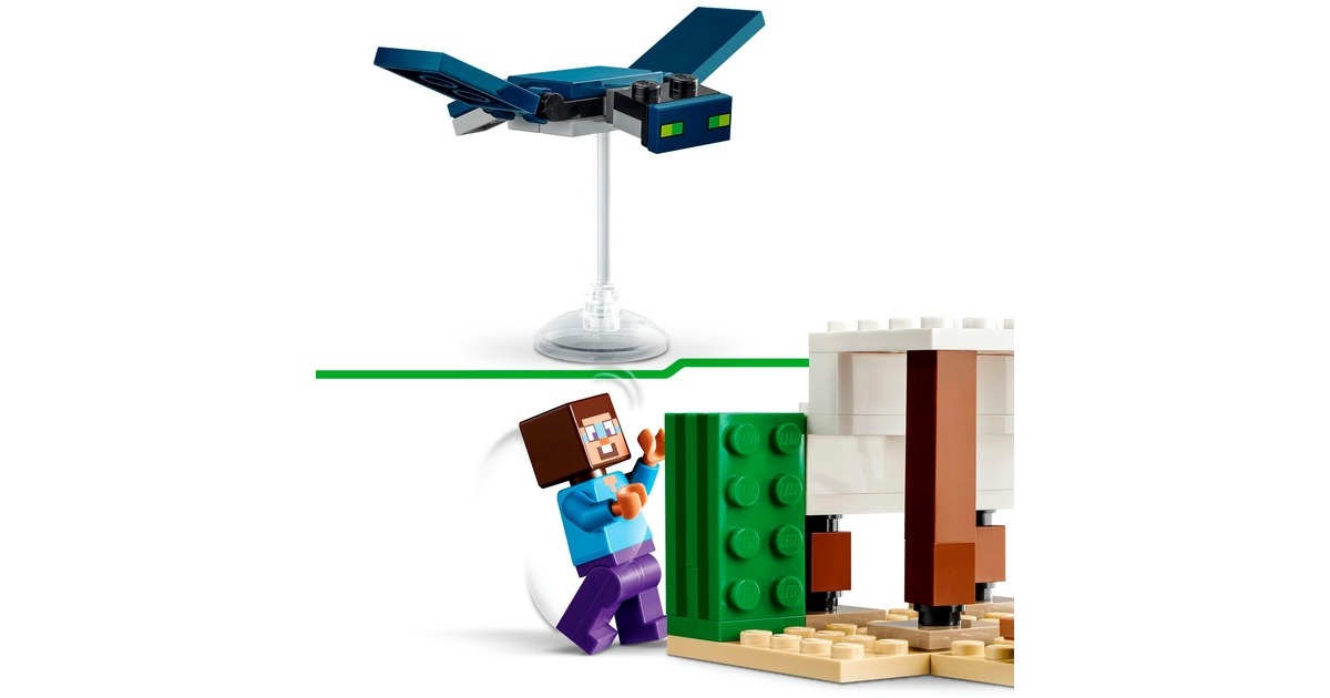 LEGO 21251 Minecraft Steves Wüstenexpedition, Konstruktionsspielzeug