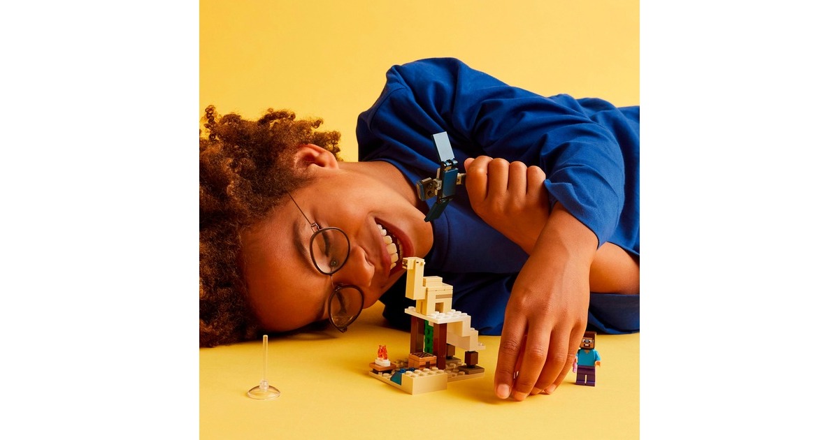 LEGO 21251 Minecraft Steves Wüstenexpedition, Konstruktionsspielzeug