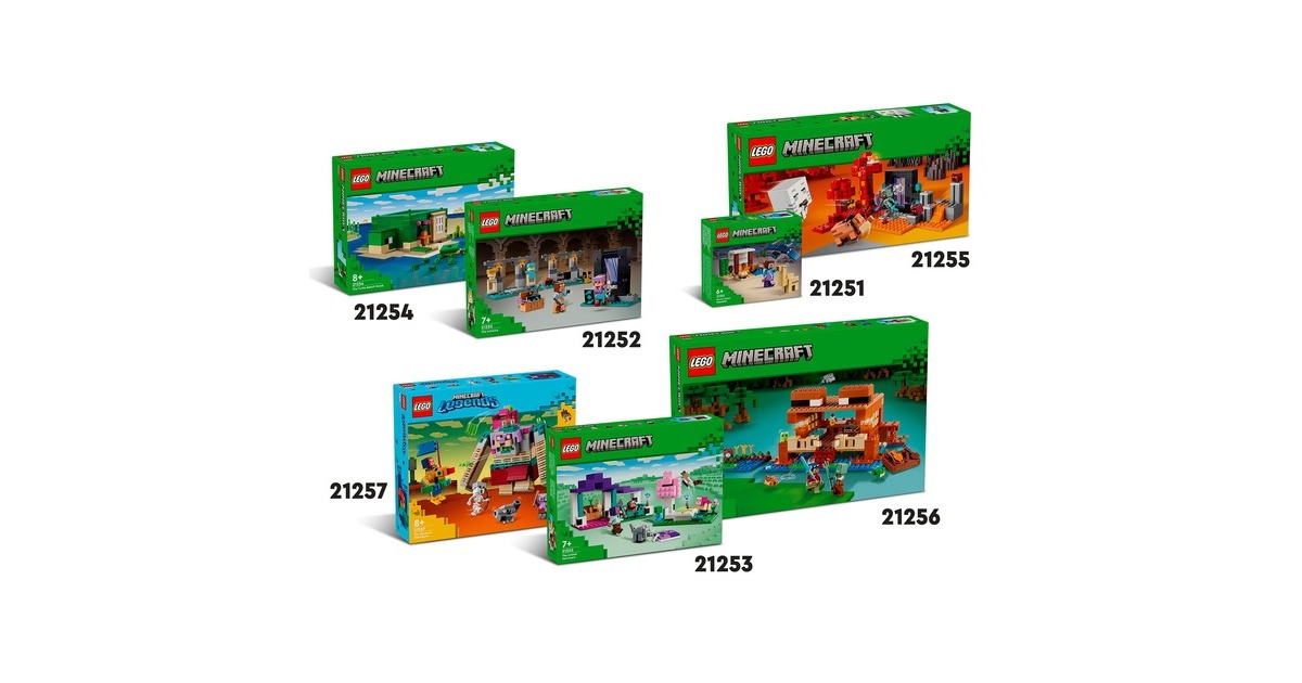 LEGO 21251 Minecraft Steves Wüstenexpedition, Konstruktionsspielzeug