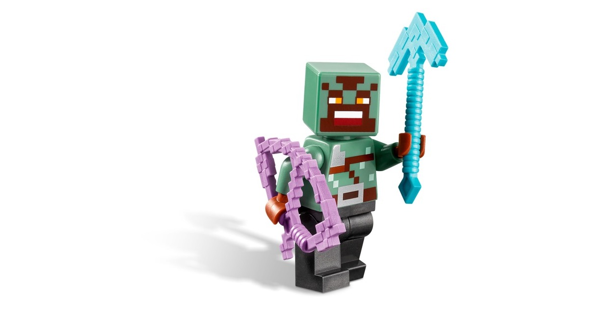 LEGO 21255 Minecraft Hinterhalt am Netherportal, Konstruktionsspielzeug
