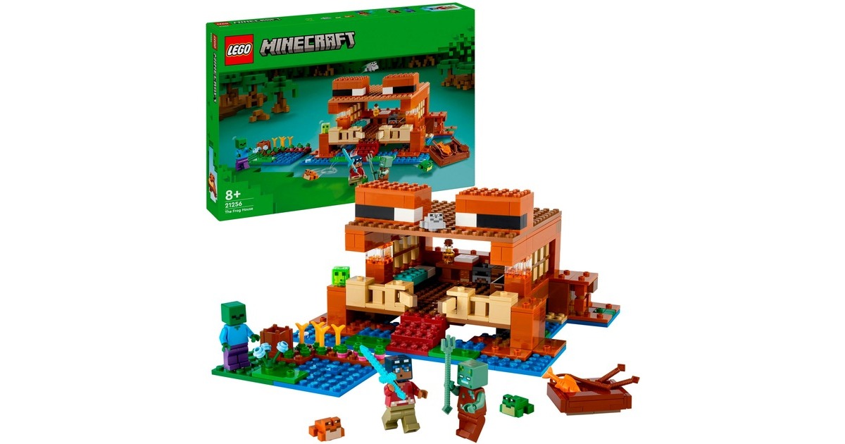 LEGO 21256 Minecraft Das Froschhaus, Konstruktionsspielzeug
