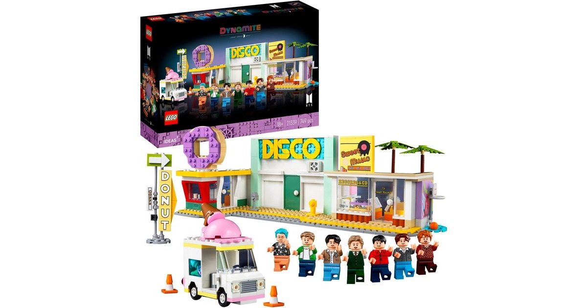 LEGO 21339 Ideas BTS Dynamite, Konstruktionsspielzeug