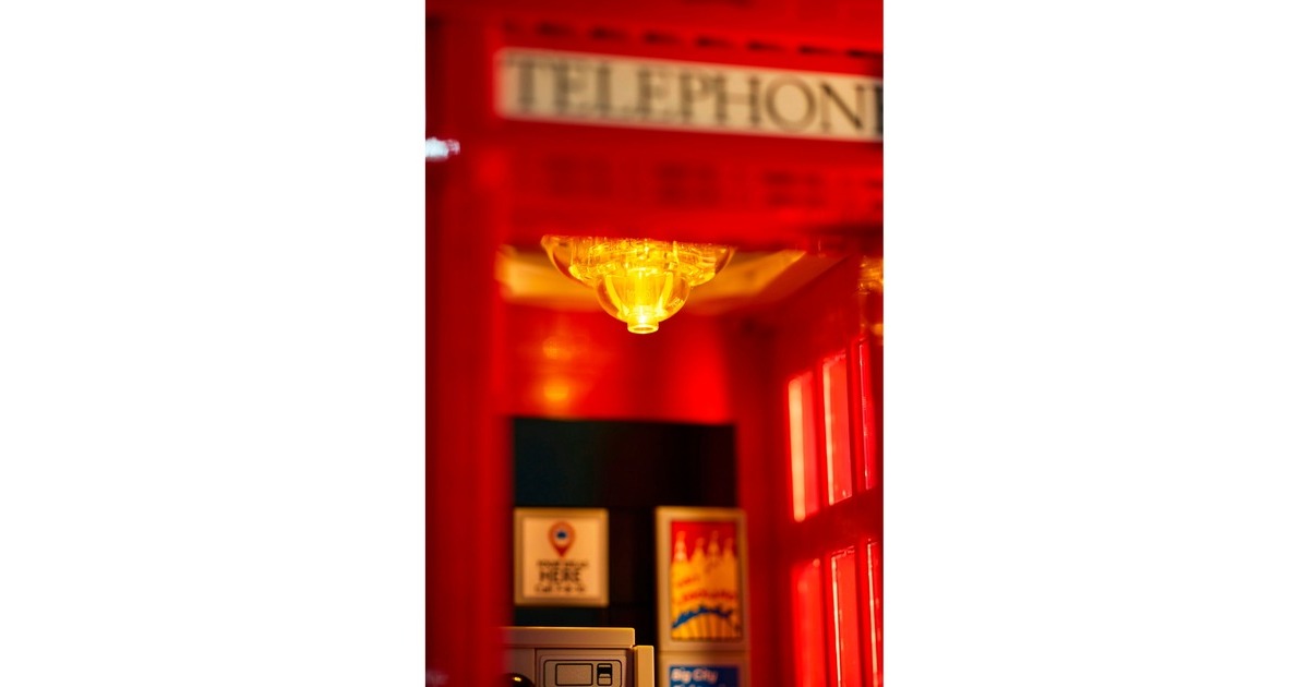 LEGO 21347 Ideas Rote Londoner Telefonzelle, Konstruktionsspielzeug