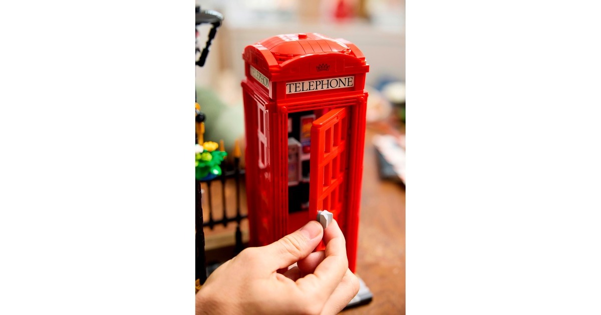 LEGO 21347 Ideas Rote Londoner Telefonzelle, Konstruktionsspielzeug