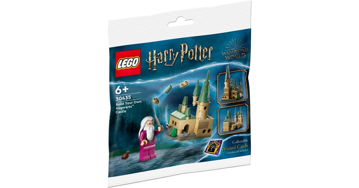 LEGO 30435 Harry Potter Baue dein eigenes Schloss Hogwarts, Konstruktionsspielzeug