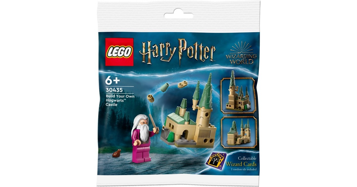LEGO 30435 Harry Potter Baue dein eigenes Schloss Hogwarts, Konstruktionsspielzeug
