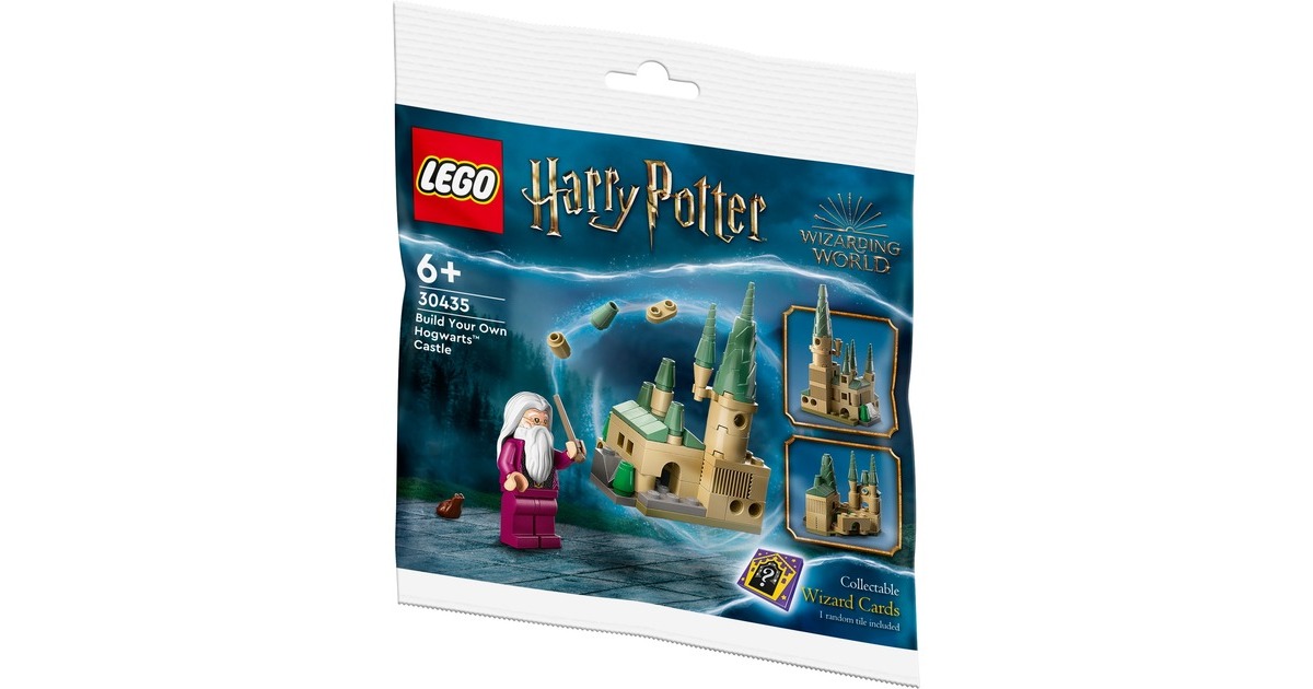 LEGO 30435 Harry Potter Baue dein eigenes Schloss Hogwarts, Konstruktionsspielzeug