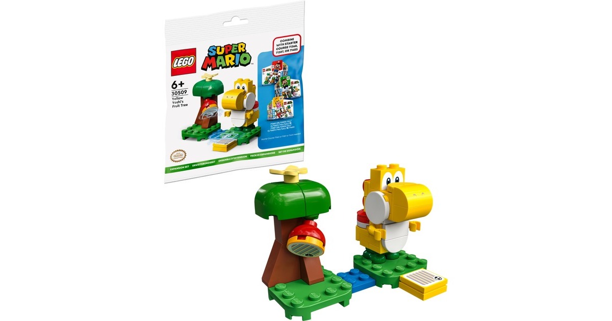 LEGO 30509 Super Mario Obstbaum des gelben Yoshi, Konstruktionsspielzeug(Erweiterungsset)