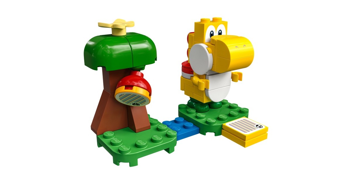 LEGO 30509 Super Mario Obstbaum des gelben Yoshi, Konstruktionsspielzeug(Erweiterungsset)
