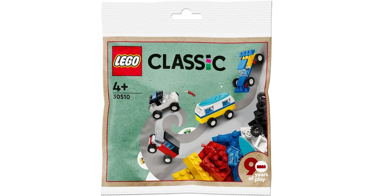 LEGO 30510 Classic 90 Jahre Autos, Konstruktionsspielzeug