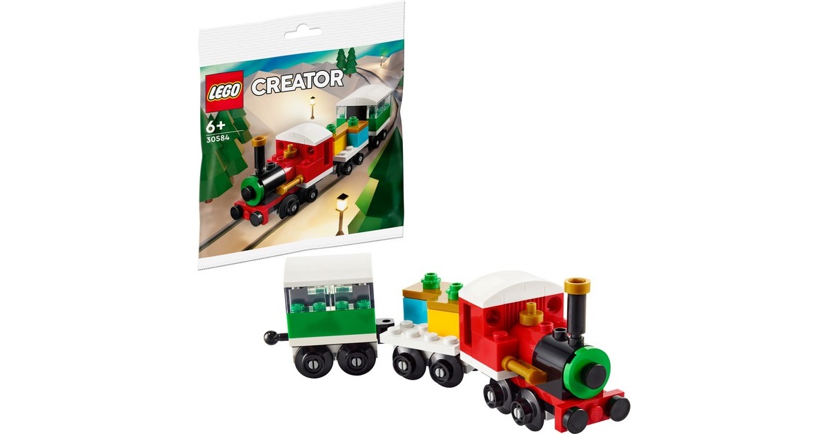 LEGO 30584 Creator Winterlicher Weihnachtszug, Konstruktionsspielzeug