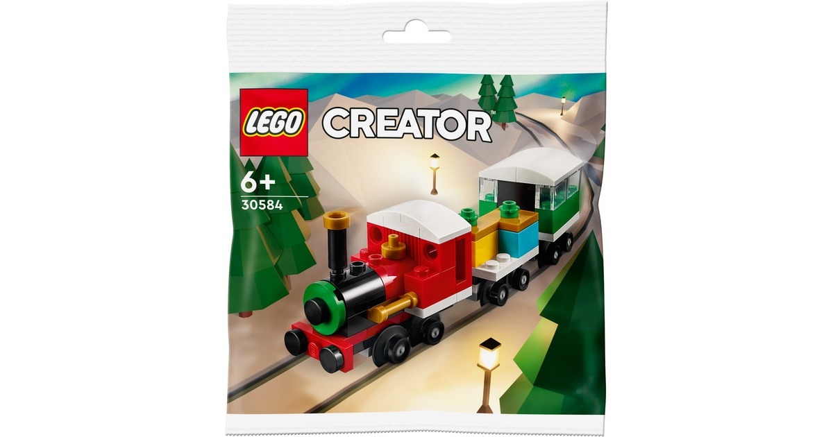 LEGO 30584 Creator Winterlicher Weihnachtszug, Konstruktionsspielzeug LEGO 30584 Creator Winterlicher Weihnachtszug, Konstruktionsspielzeug