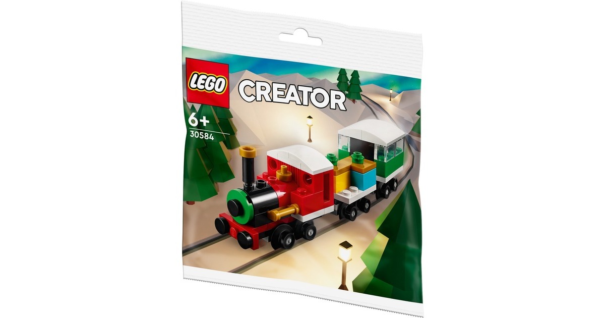 LEGO 30584 Creator Winterlicher Weihnachtszug, Konstruktionsspielzeug LEGO 30584 Creator Winterlicher Weihnachtszug, Konstruktionsspielzeug