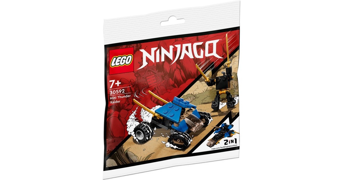 LEGO 30592 Ninjago Mini-Donnerjäger, Konstruktionsspielzeug