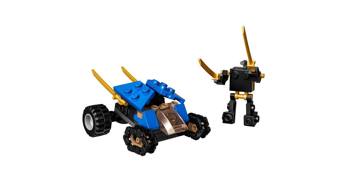 LEGO 30592 Ninjago Mini-Donnerjäger, Konstruktionsspielzeug