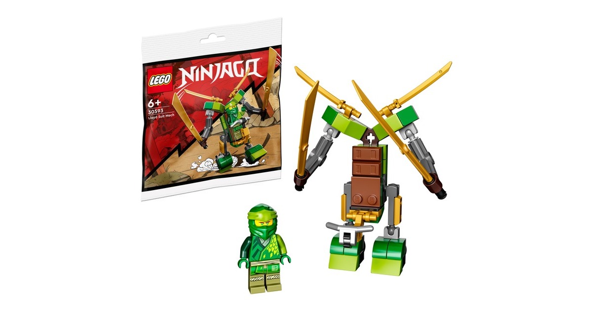 LEGO 30593 Ninjago Lloyds Mech, Konstruktionsspielzeug