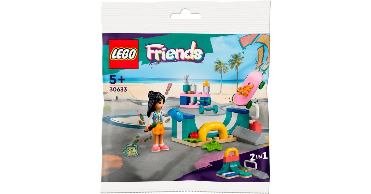 LEGO 30633 Friends Skateboardrampe, Konstruktionsspielzeug