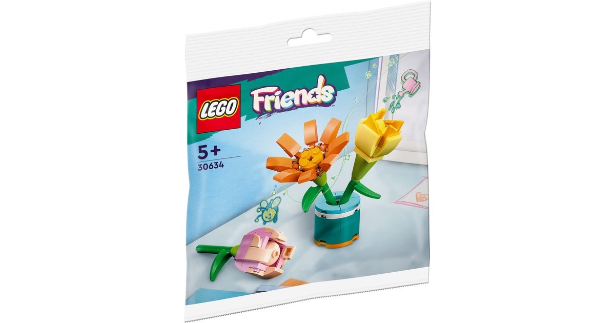 LEGO 30634 Friends Freundschaftsblumen, Konstruktionsspielzeug