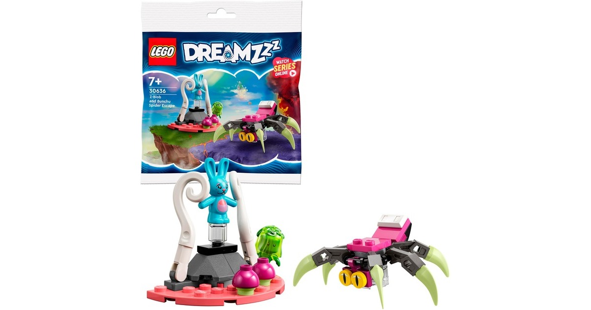 LEGO 30636 DREAMZzz Z-Blobs und Bunchus Flucht vor der Spinne, Konstruktionsspielzeug