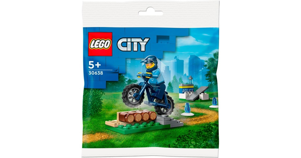 LEGO 30638 City Fahrradtraining der Polizei, Konstruktionsspielzeug