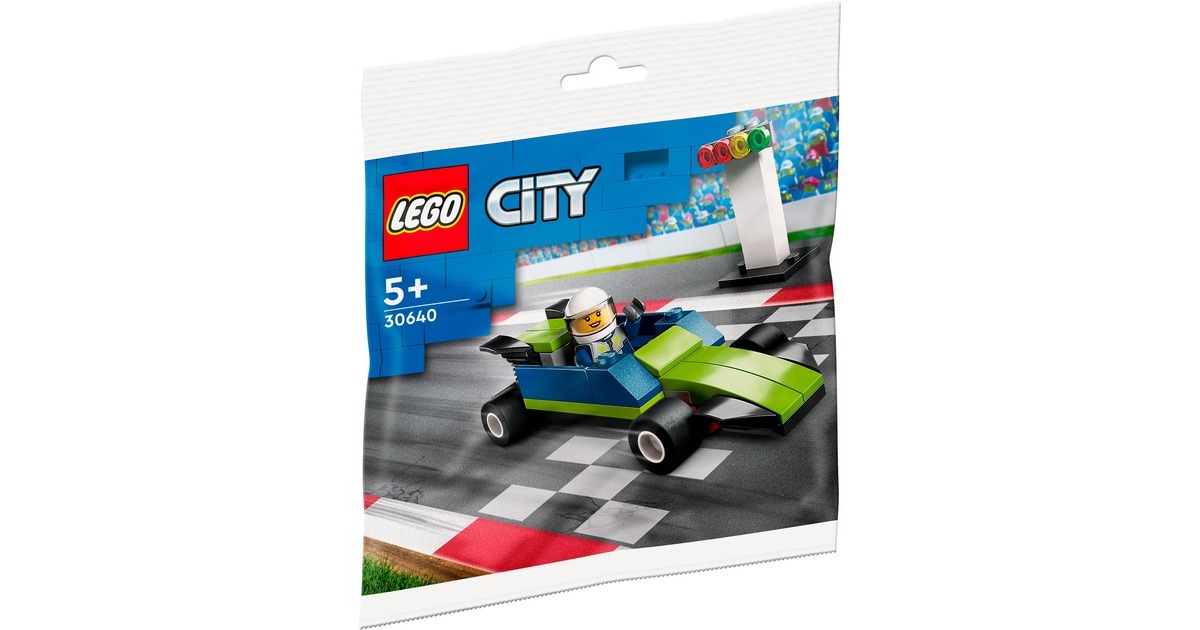 LEGO 30640 City Rennauto, Konstruktionsspielzeug