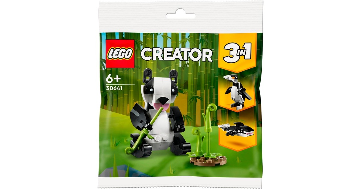 LEGO 30641 Creator Pandabär, Konstruktionsspielzeug