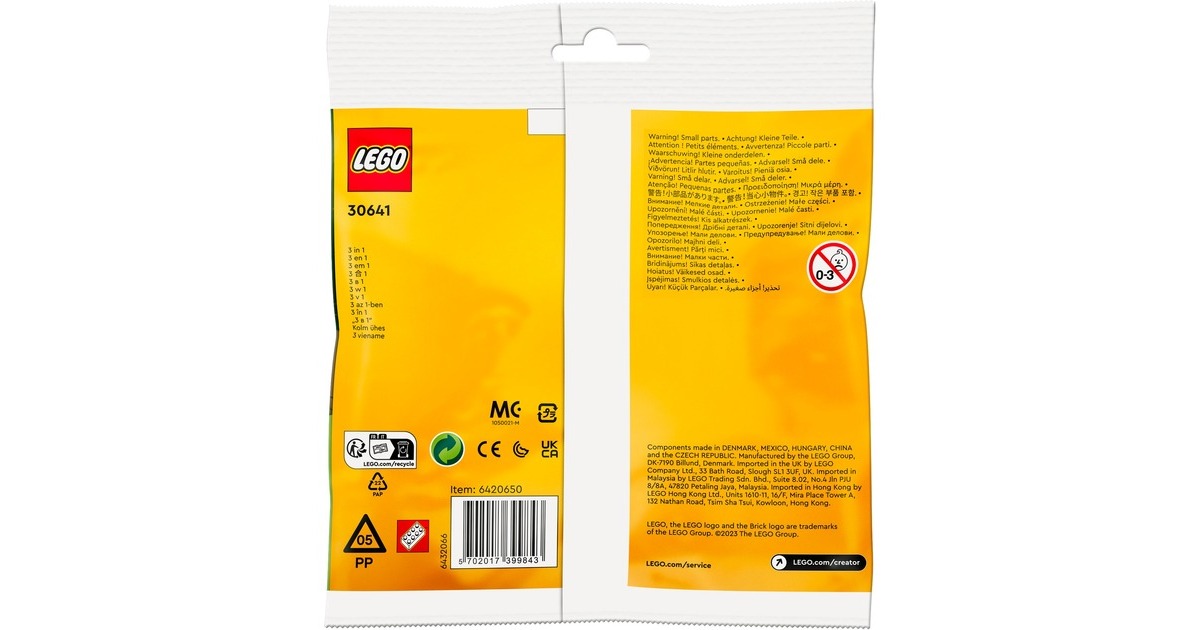 LEGO 30641 Creator Pandabär, Konstruktionsspielzeug