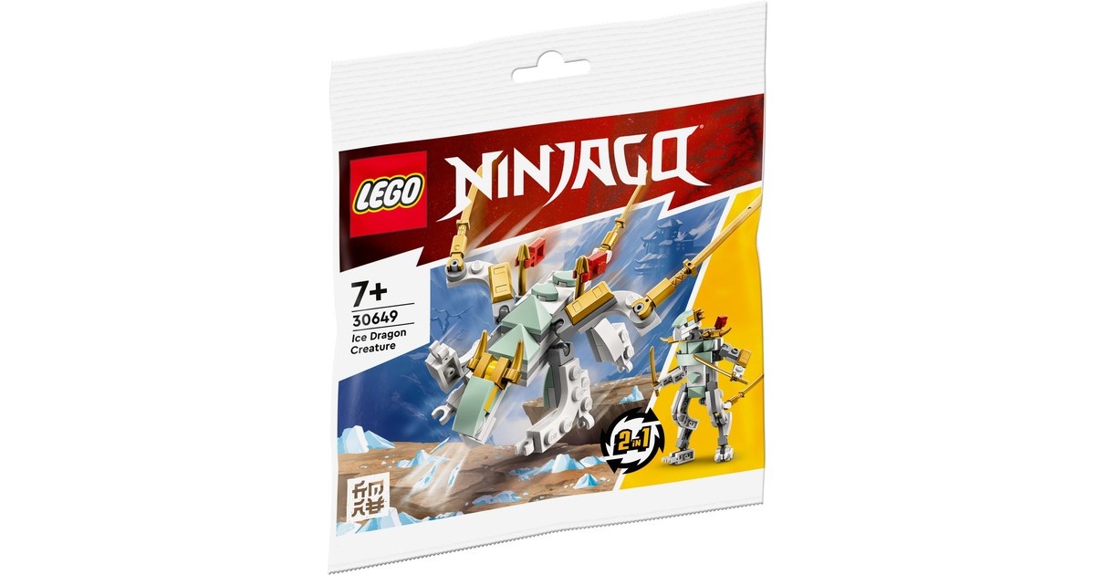 LEGO 30649 Ninjago Eisdrache, Konstruktionsspielzeug