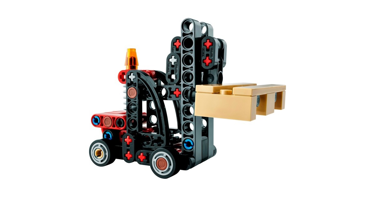 LEGO 30655 Technic Gabelstapler mit Palette, Konstruktionsspielzeug