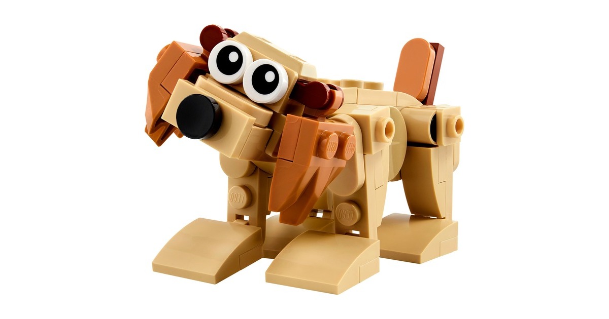 LEGO 30666 Creator 3-in-1 Geschenkset mit Tieren, Konstruktionsspielzeug