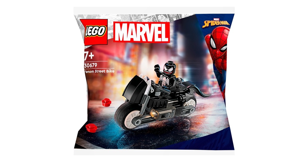 LEGO 30679 Super Heroes Venoms Motorrad, Konstruktionsspielzeug