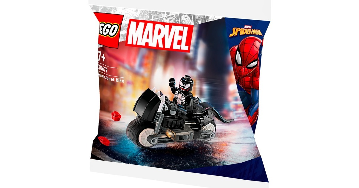 LEGO 30679 Super Heroes Venoms Motorrad, Konstruktionsspielzeug