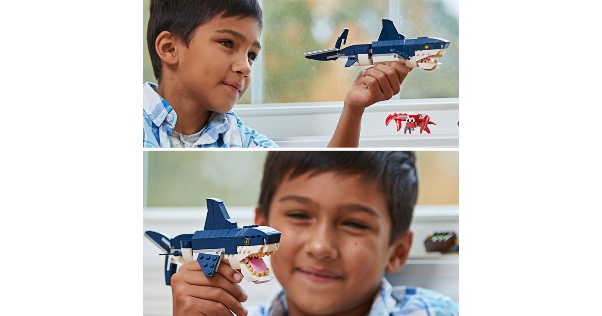 LEGO 31088 Creator Bewohner der Tiefsee, Konstruktionsspielzeug