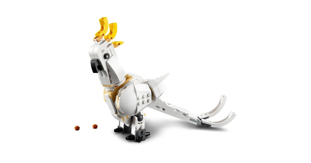 LEGO 31133 Creator 3-in-1 Weißer Hase, Konstruktionsspielzeug