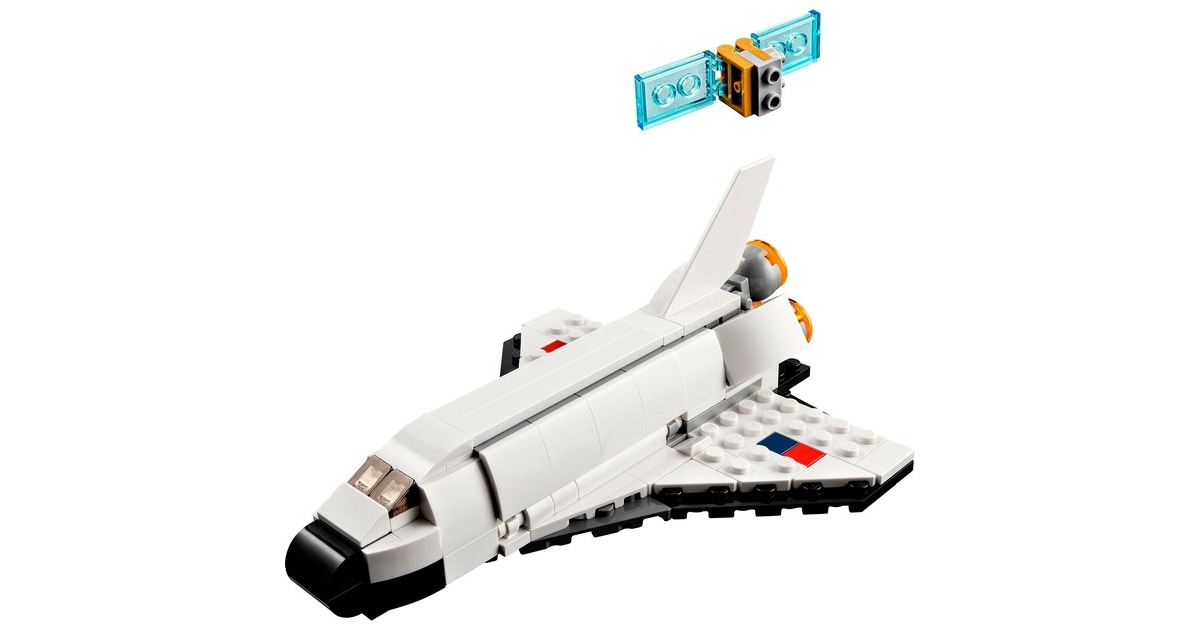 LEGO 31134 Creator 3-in-1 Spaceshuttle, Konstruktionsspielzeug