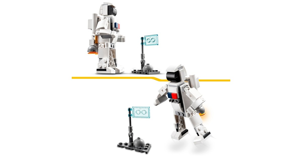 LEGO 31134 Creator 3-in-1 Spaceshuttle, Konstruktionsspielzeug