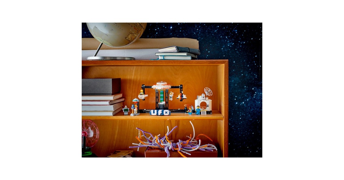 LEGO 31142 Creator 3-in-1 Weltraum-Achterbahn, Konstruktionsspielzeug