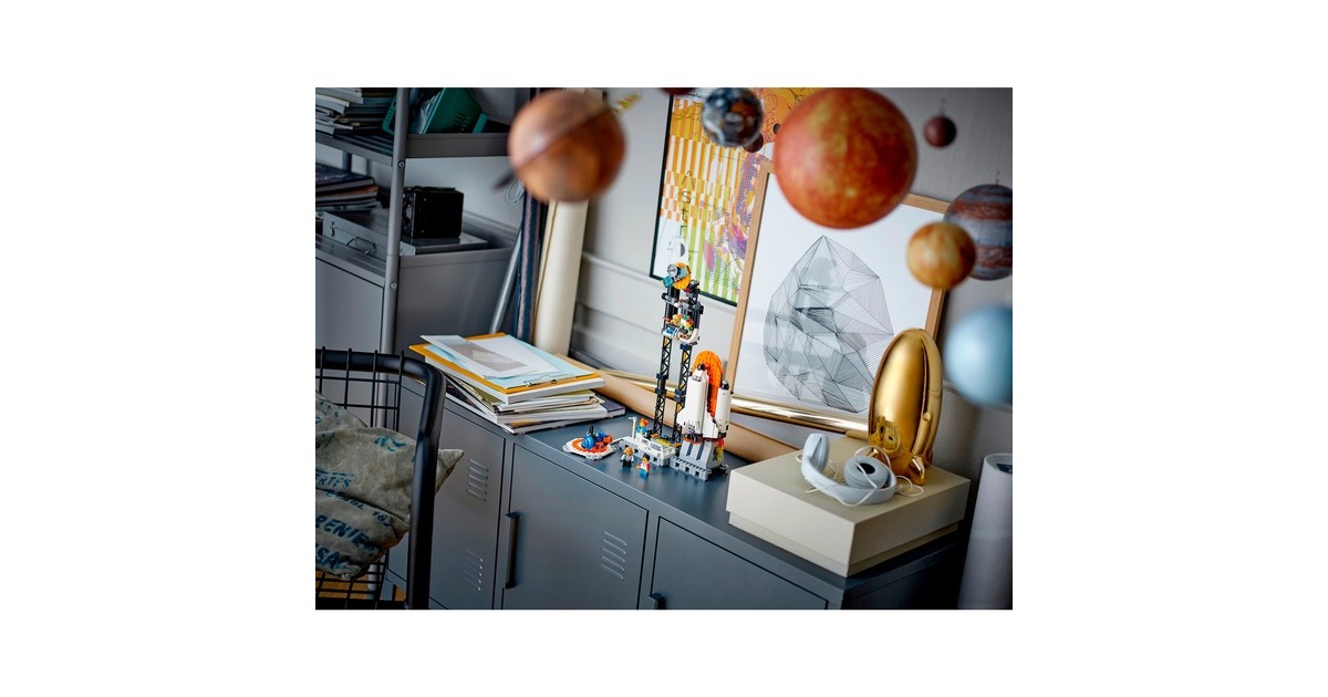 LEGO 31142 Creator 3-in-1 Weltraum-Achterbahn, Konstruktionsspielzeug