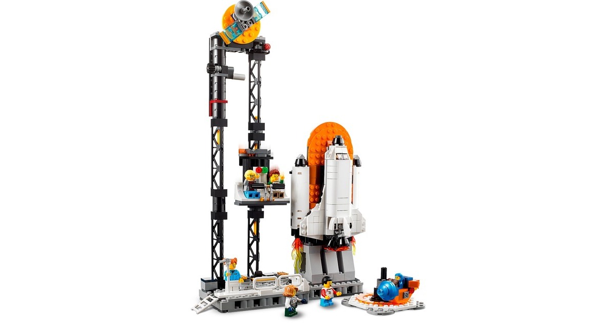 LEGO 31142 Creator 3-in-1 Weltraum-Achterbahn, Konstruktionsspielzeug