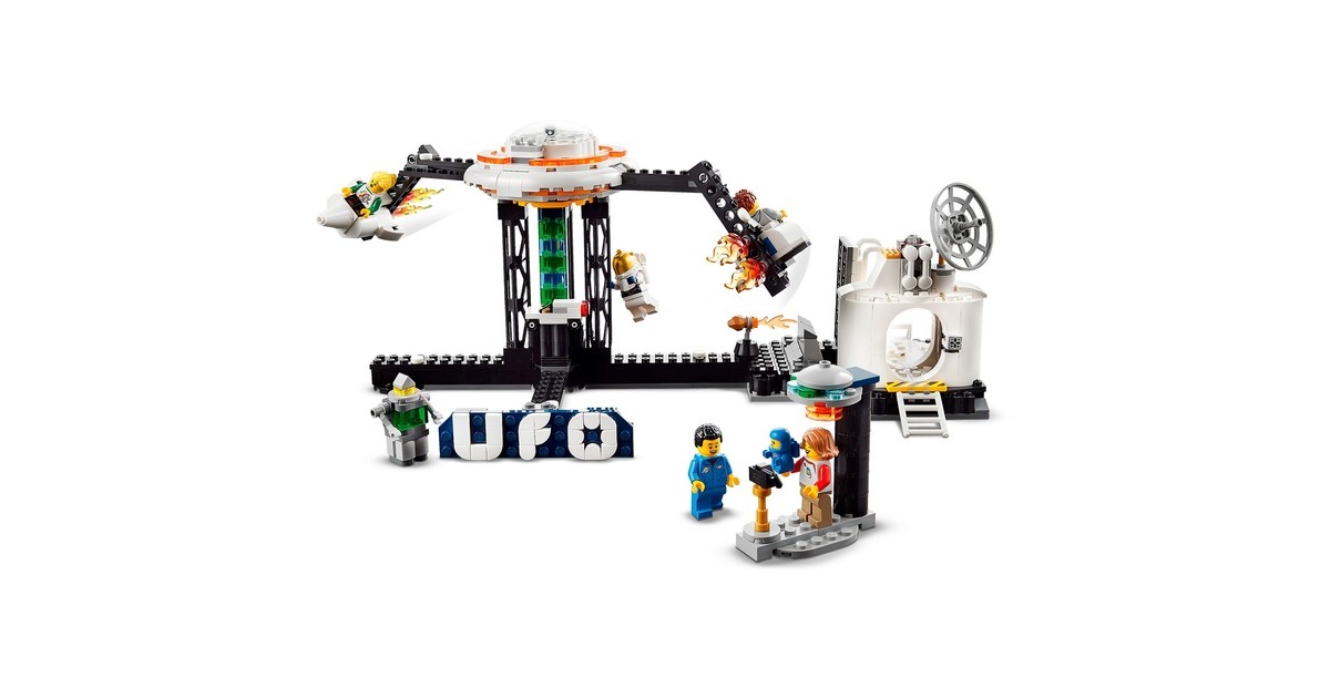 LEGO 31142 Creator 3-in-1 Weltraum-Achterbahn, Konstruktionsspielzeug