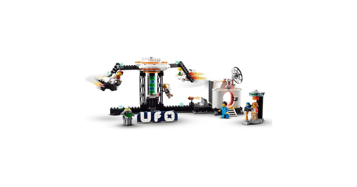 LEGO 31142 Creator 3-in-1 Weltraum-Achterbahn, Konstruktionsspielzeug