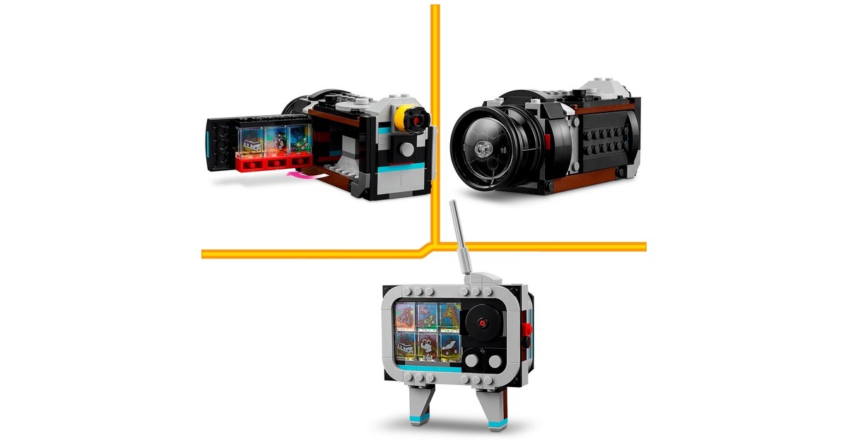 LEGO 31147 Creator 3-in-1 Retro Kamera, Konstruktionsspielzeug