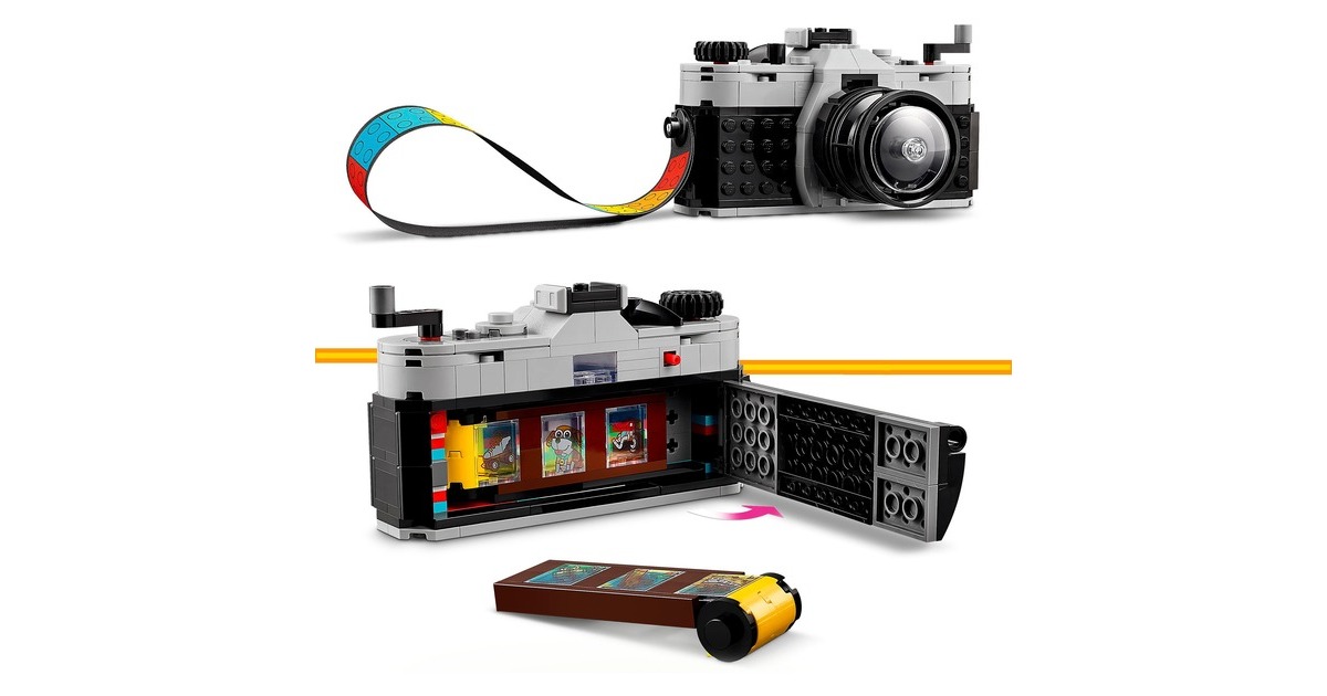 LEGO 31147 Creator 3-in-1 Retro Kamera, Konstruktionsspielzeug
