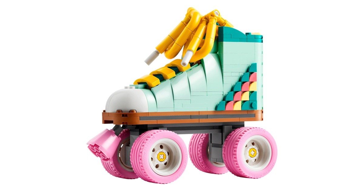 LEGO 31148 Creator 3-in-1 Rollschuh, Konstruktionsspielzeug