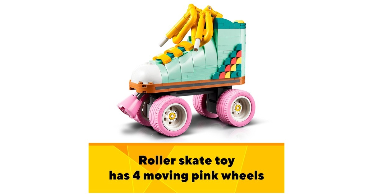 LEGO 31148 Creator 3-in-1 Rollschuh, Konstruktionsspielzeug