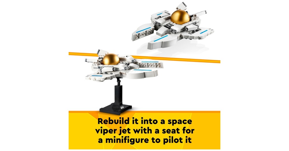 LEGO 31152 Creator 3-in-1 Astronaut im Weltraum, Konstruktionsspielzeug