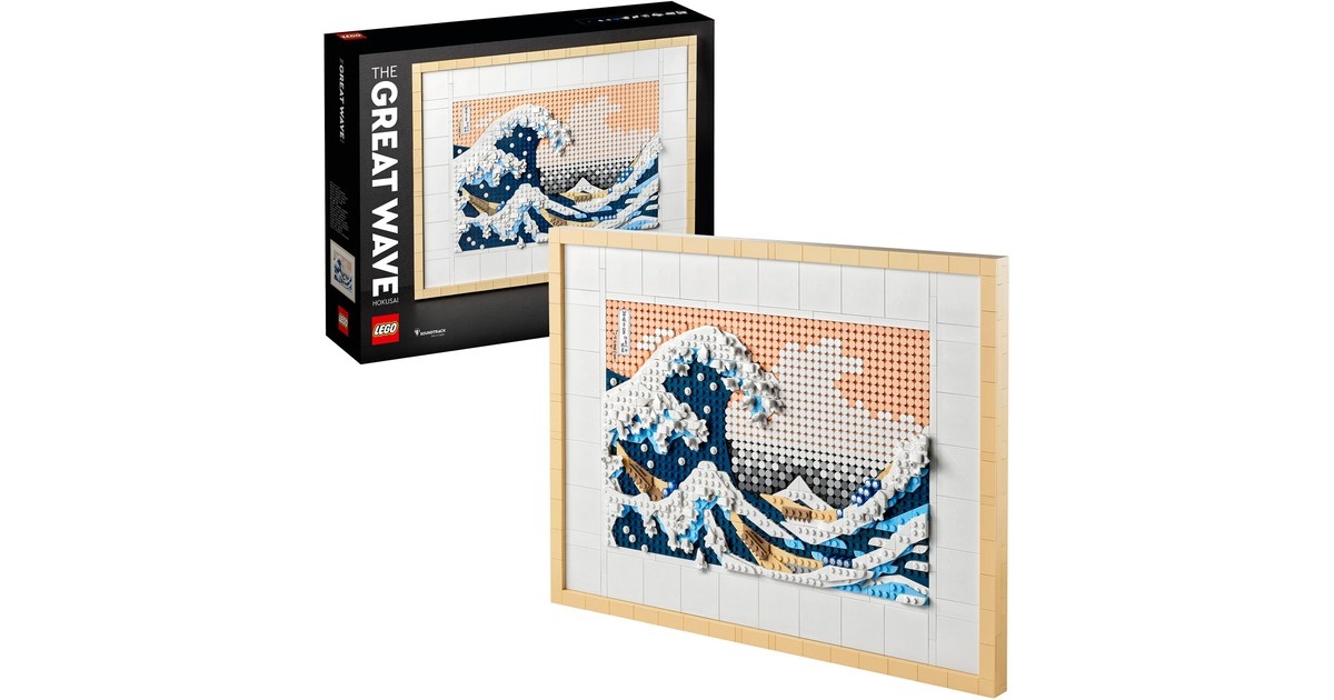LEGO 31208 Art: Hokusai – Große Welle, Konstruktionsspielzeug